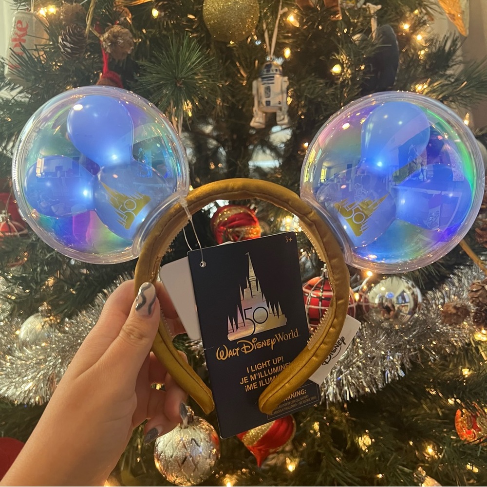 NWT Disney light up 50th anniversary ears